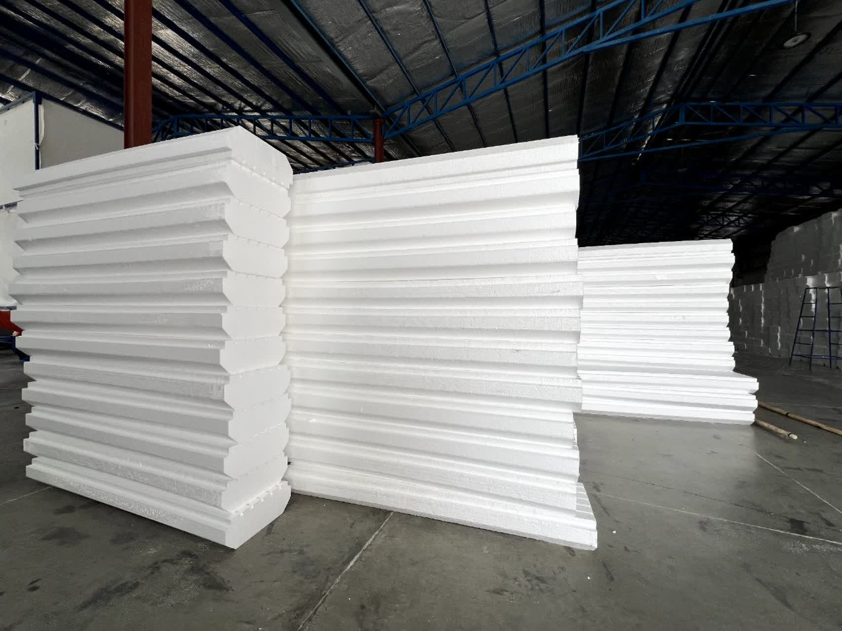 فرآیند تولید فوم سقفی و دیواری